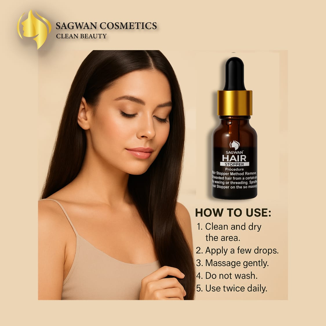 Sagwan Hair Stopper Serum