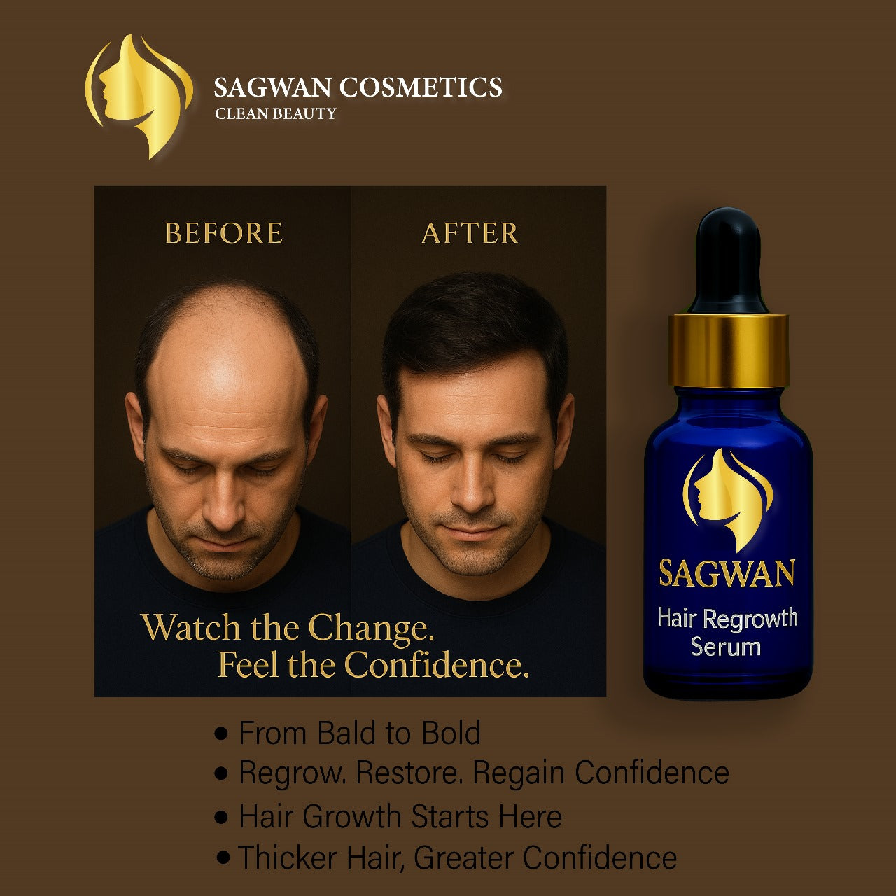 Sagwan Hair Regrowth Serum